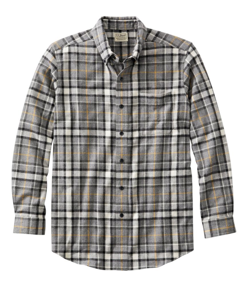 Men's Scotch Plaid Flannel Shirt ...